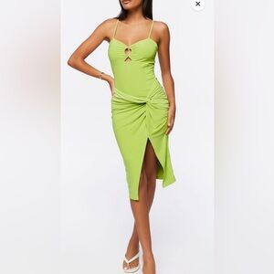 Forever21 Cutout O ring cami dress